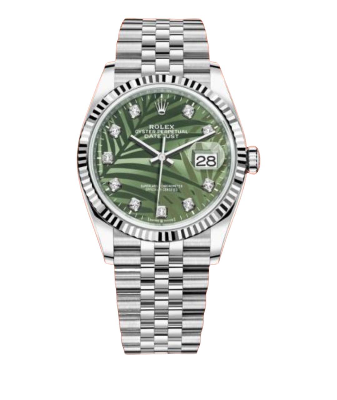 ROLEX Зеленые часы, фото 1
