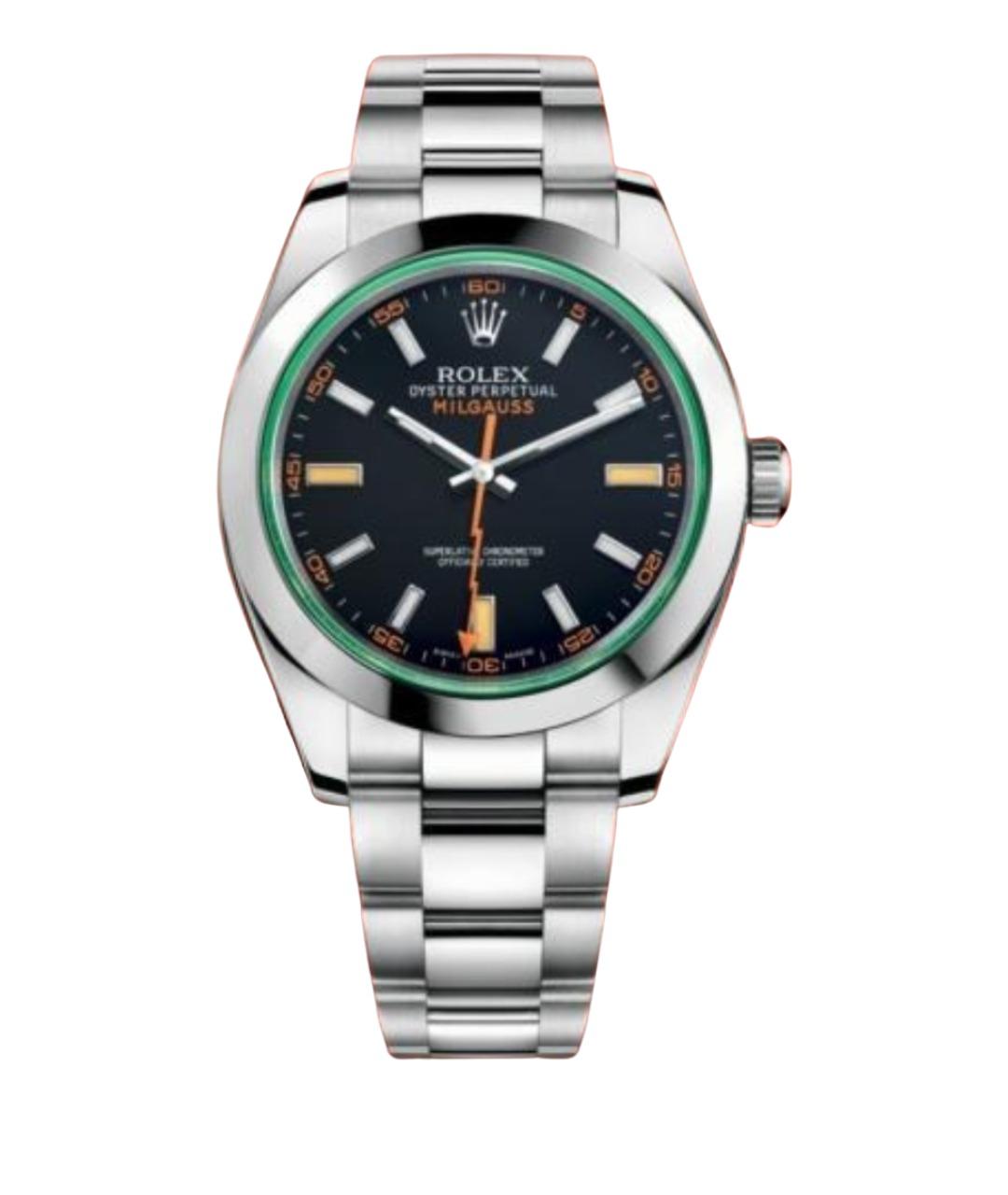 ROLEX Черные часы, фото 1