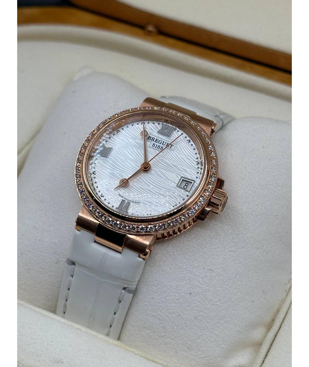 Breguet Белые часы из розового золота, фото 3