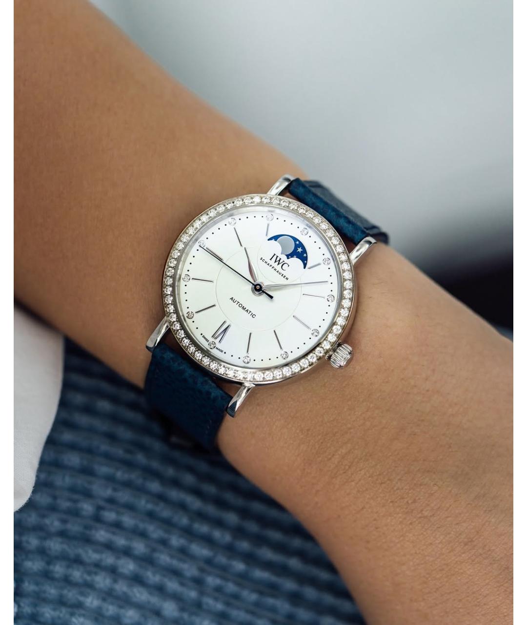 IWC Белые часы, фото 3