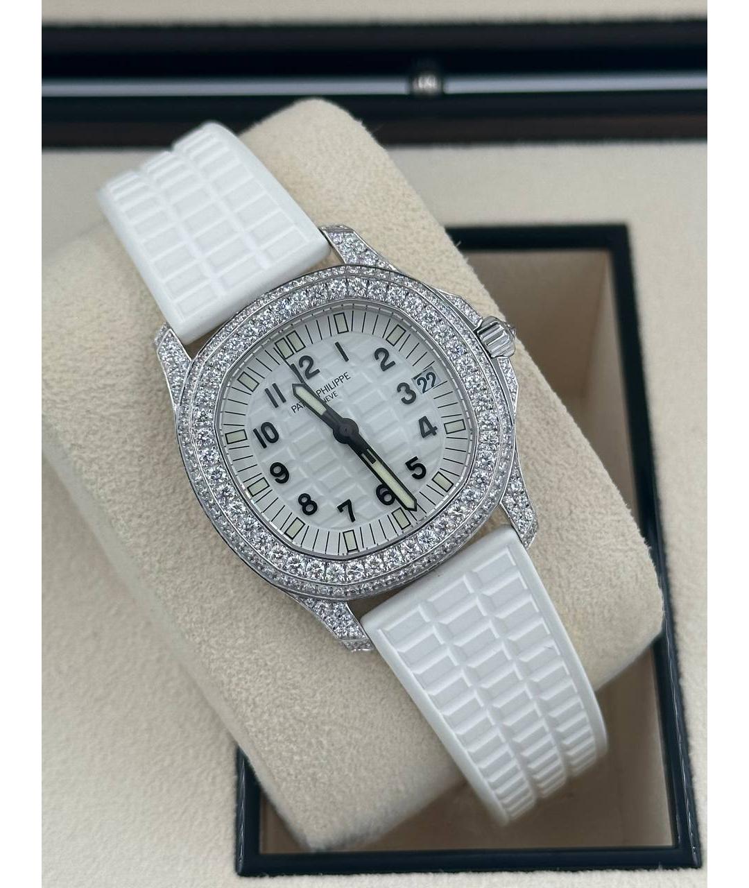 PATEK PHILIPPE Белые часы из белого золота, фото 2