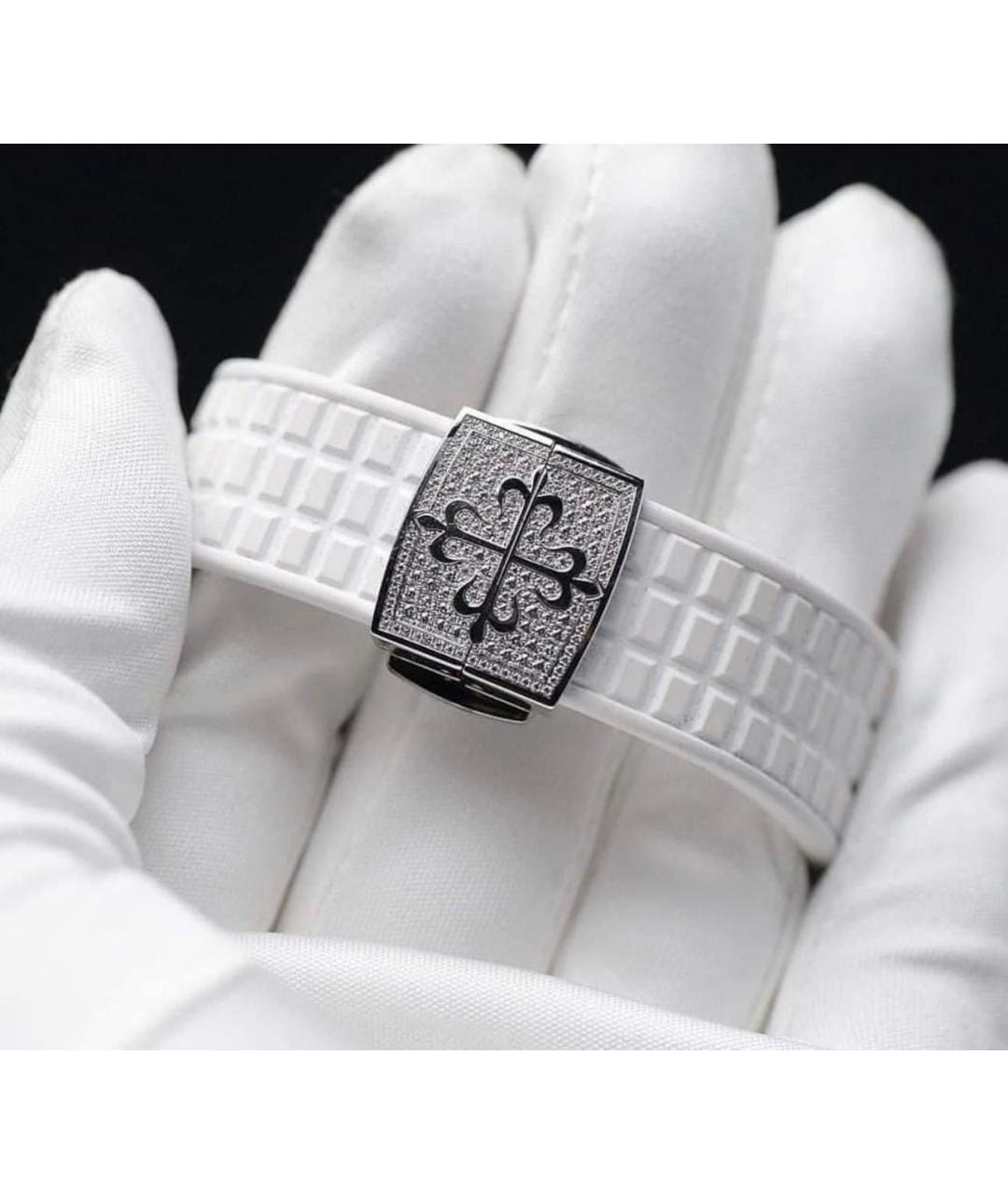PATEK PHILIPPE Белые часы из белого золота, фото 5