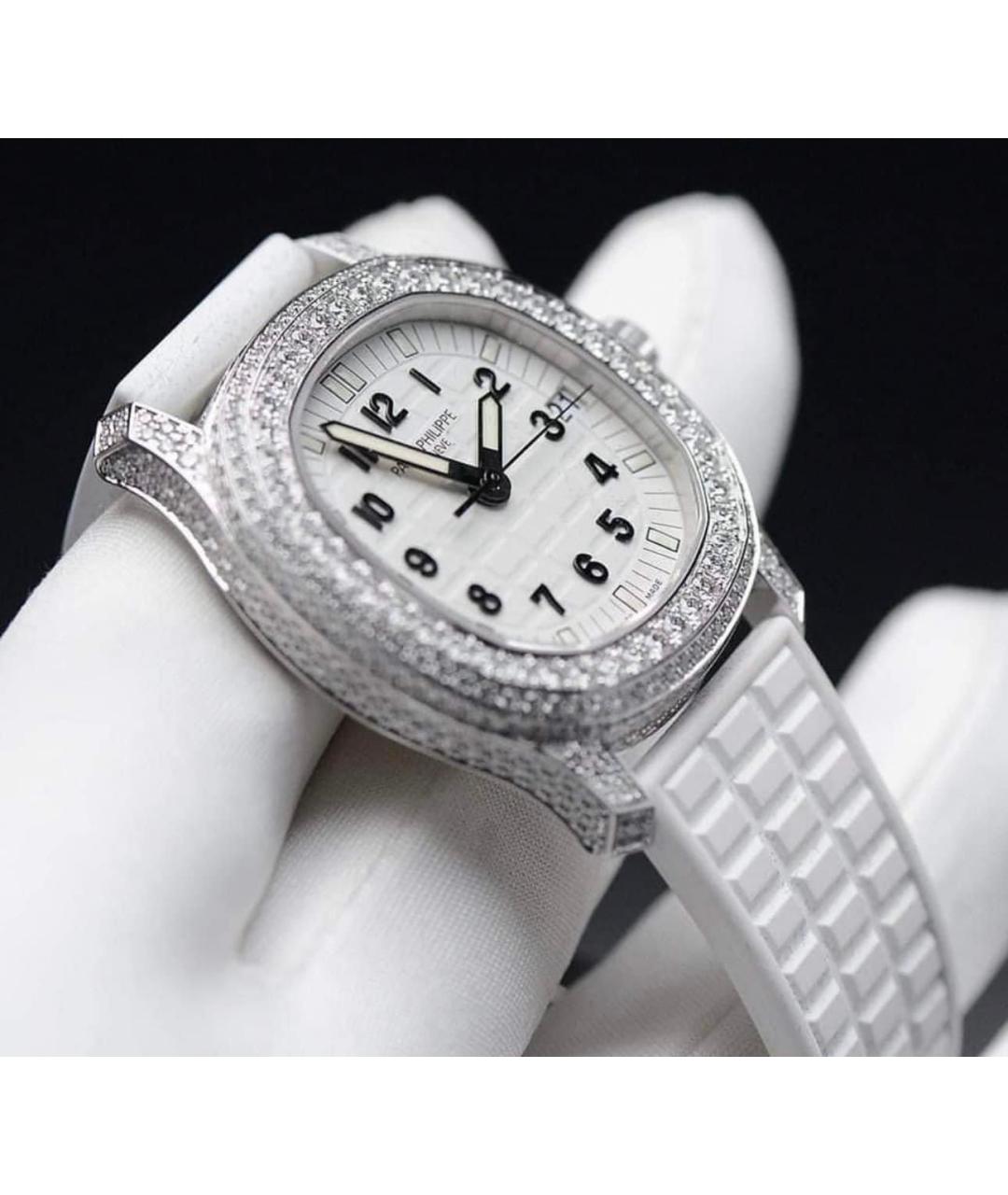 PATEK PHILIPPE Белые часы из белого золота, фото 3