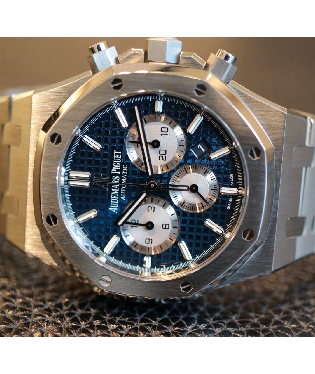 Audemars Piguet Синие часы, фото 2