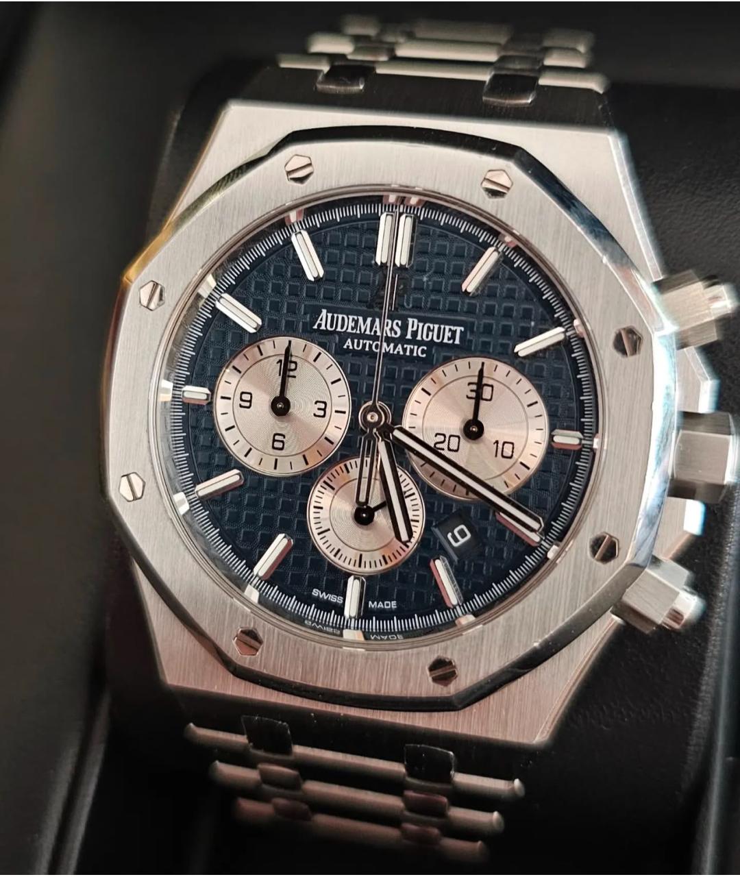 Audemars Piguet Синие часы, фото 3
