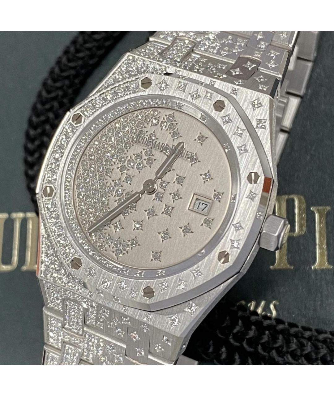 Audemars Piguet Серые часы из белого золота, фото 2