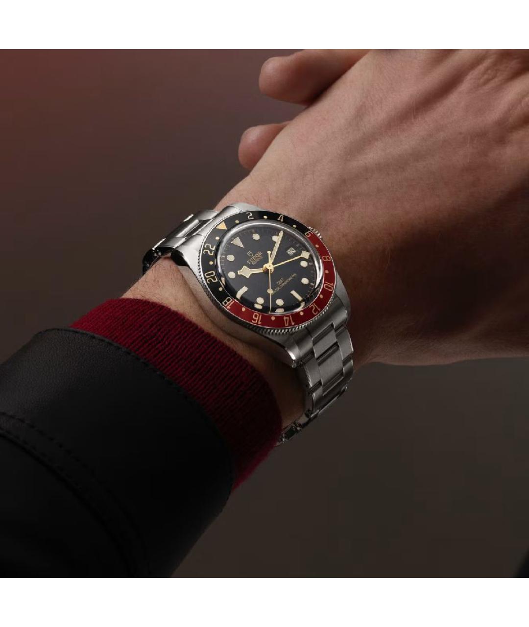 TUDOR Черные часы, фото 3