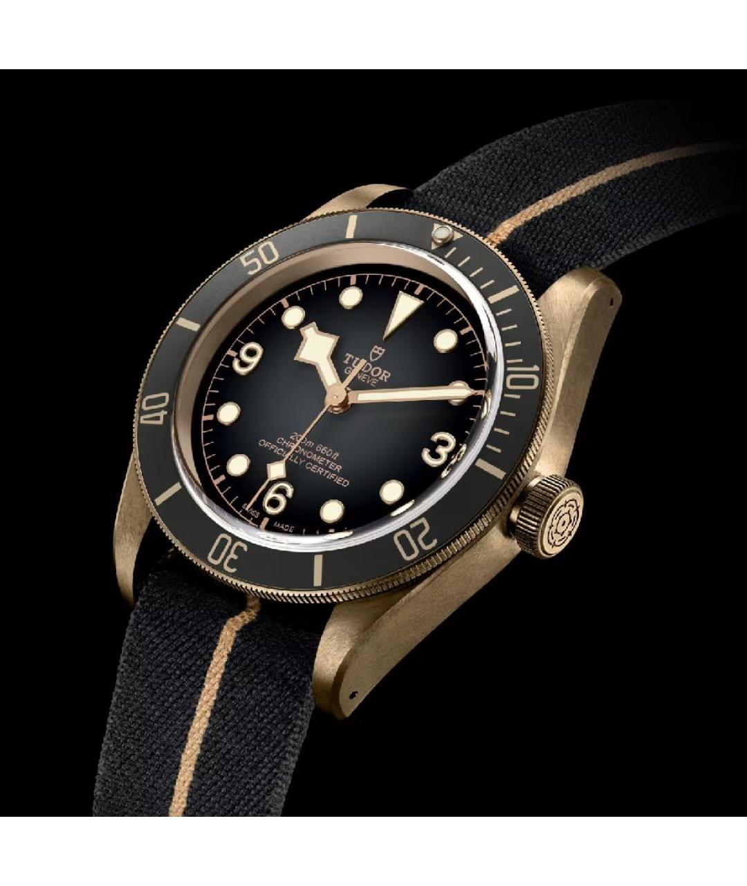 TUDOR Черные часы, фото 5