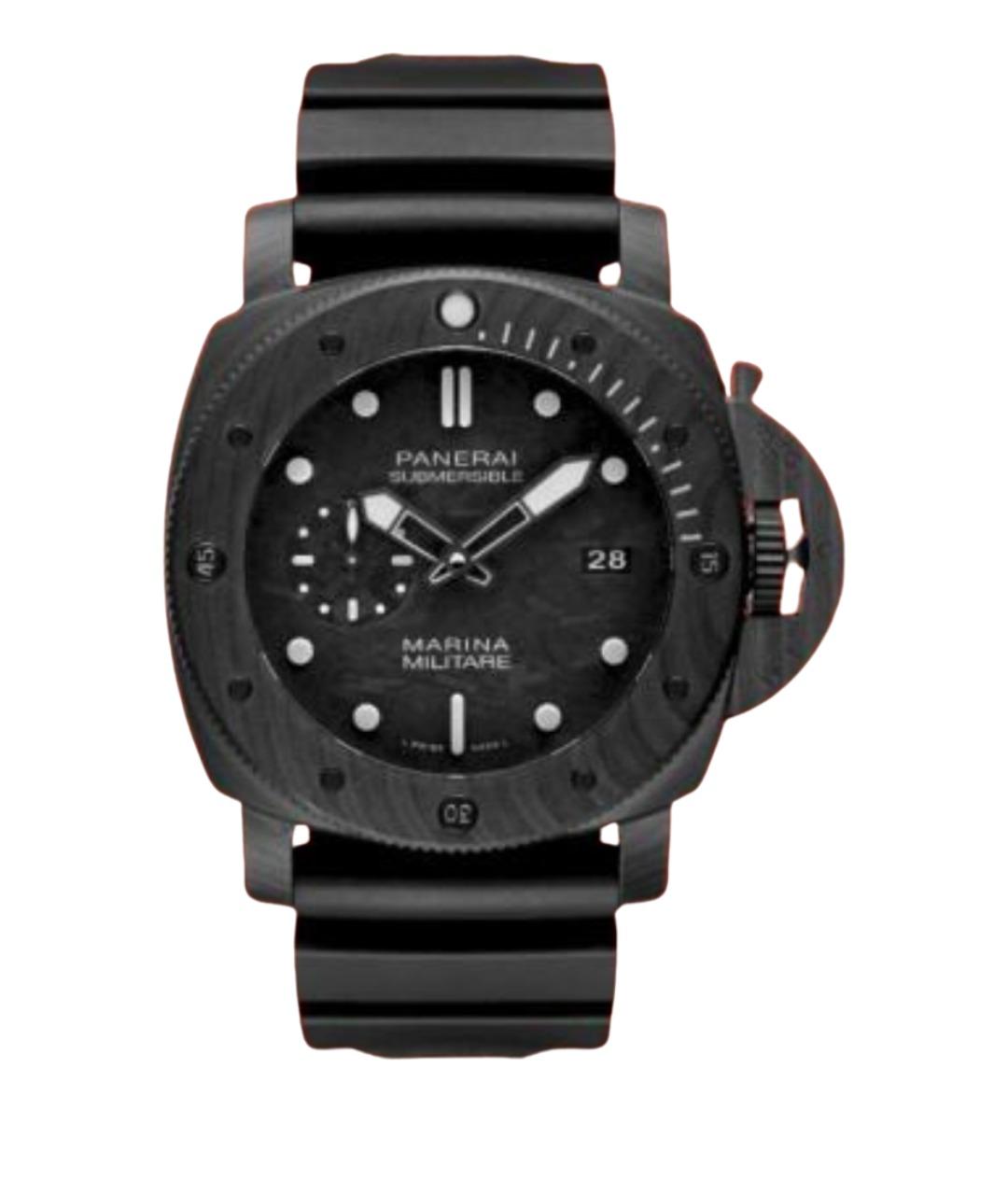 PANERAI Черные карбоновые часы, фото 1