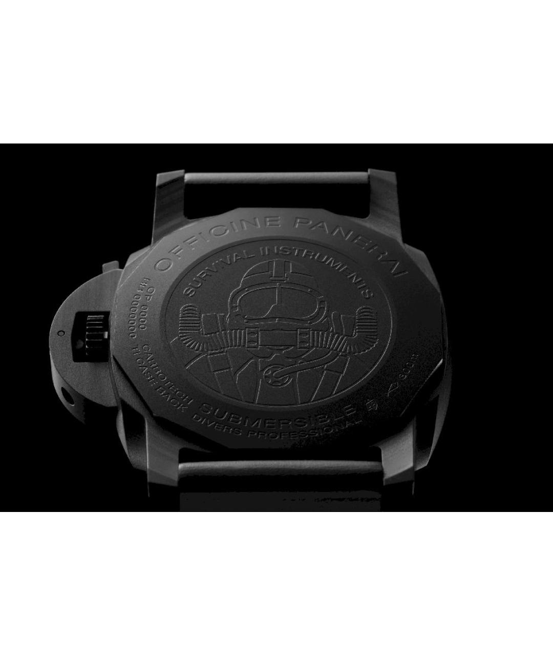 PANERAI Черные карбоновые часы, фото 4