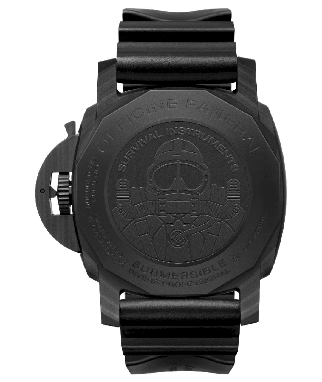 PANERAI Черные карбоновые часы, фото 2