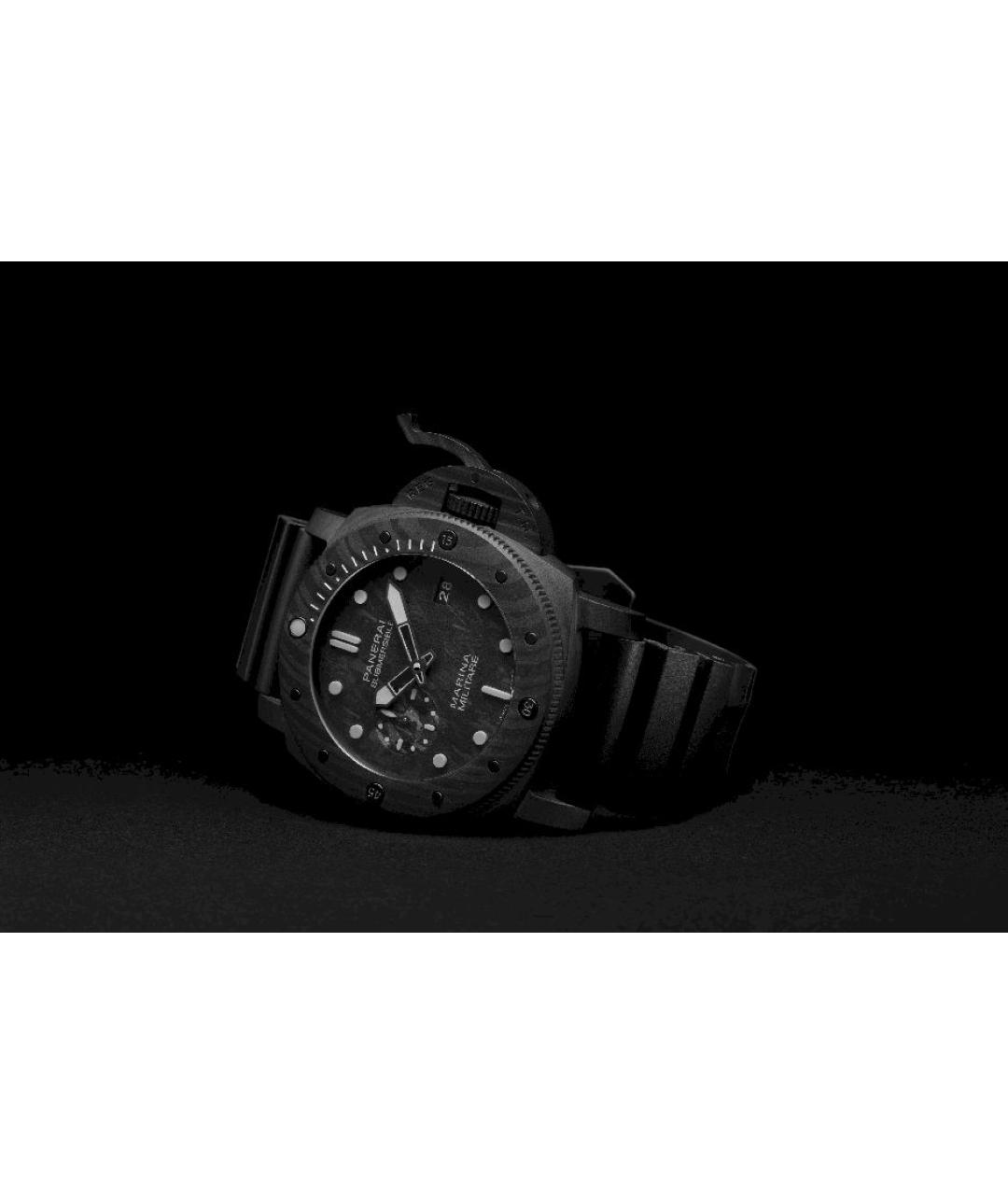 PANERAI Черные карбоновые часы, фото 3