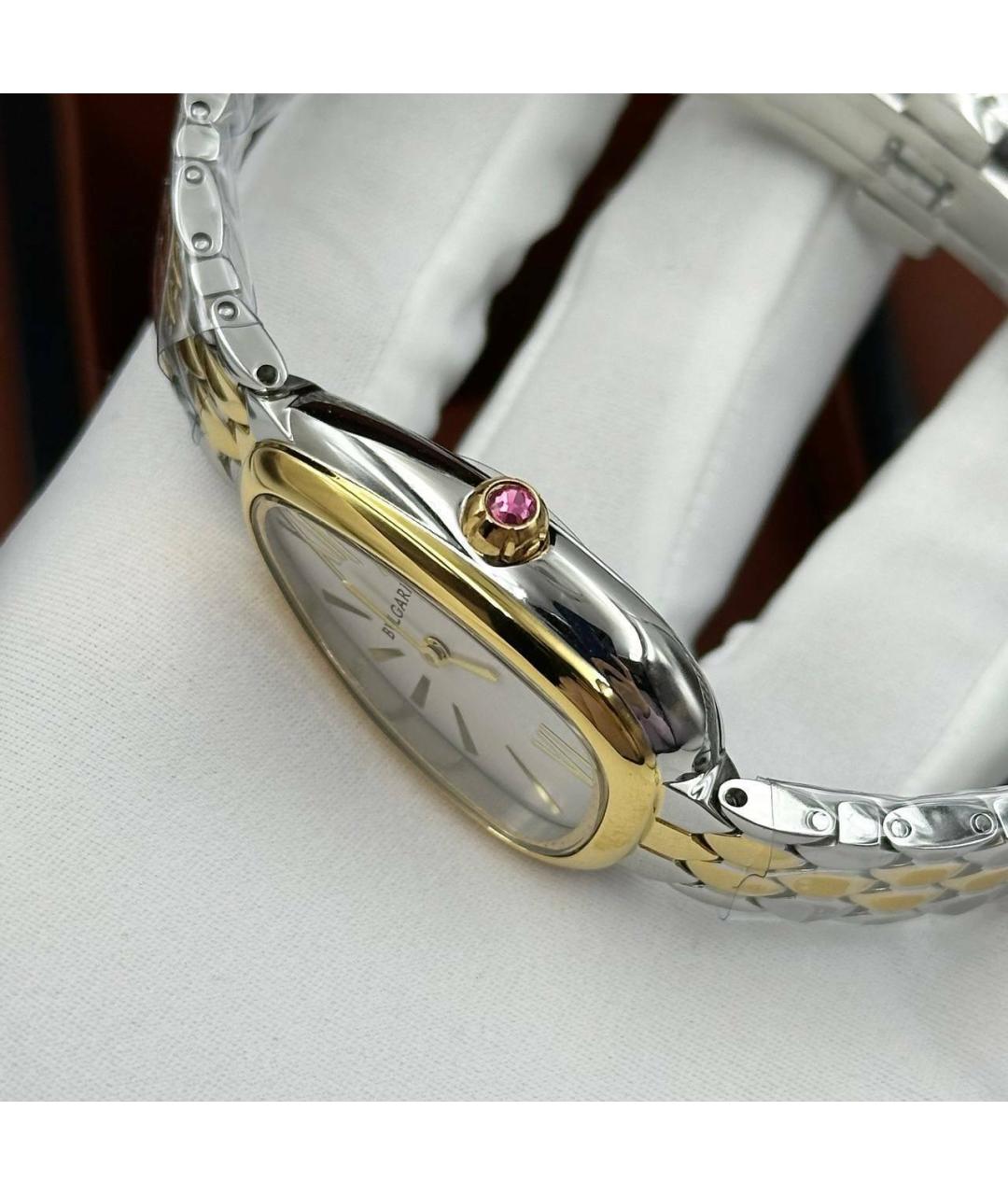 BVLGARI Золотые часы из желтого золота, фото 4