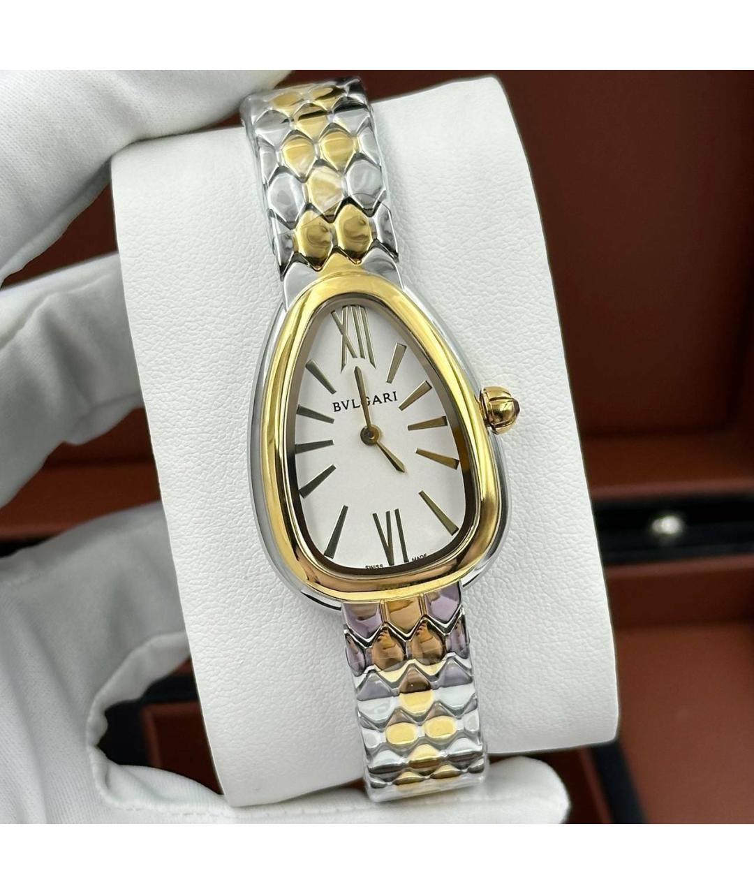 BVLGARI Золотые часы из желтого золота, фото 3