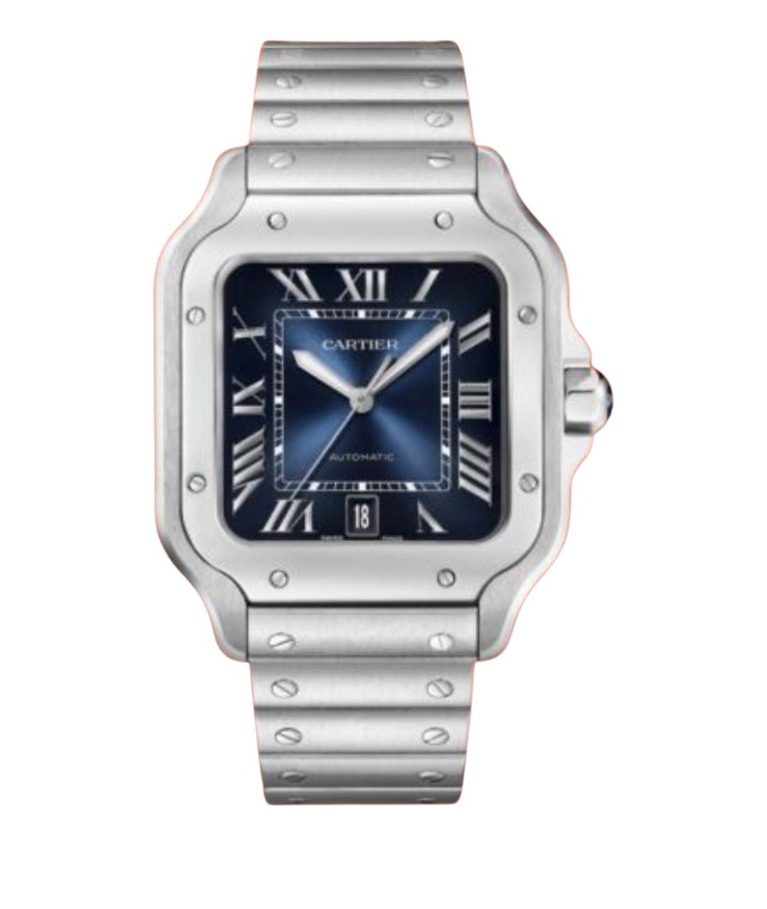 CARTIER Синие часы, фото 1