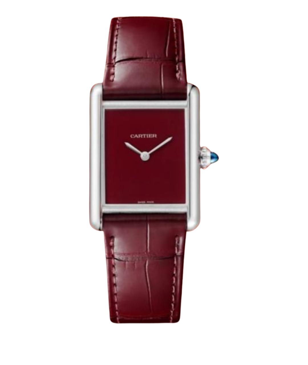 CARTIER Красные часы, фото 1