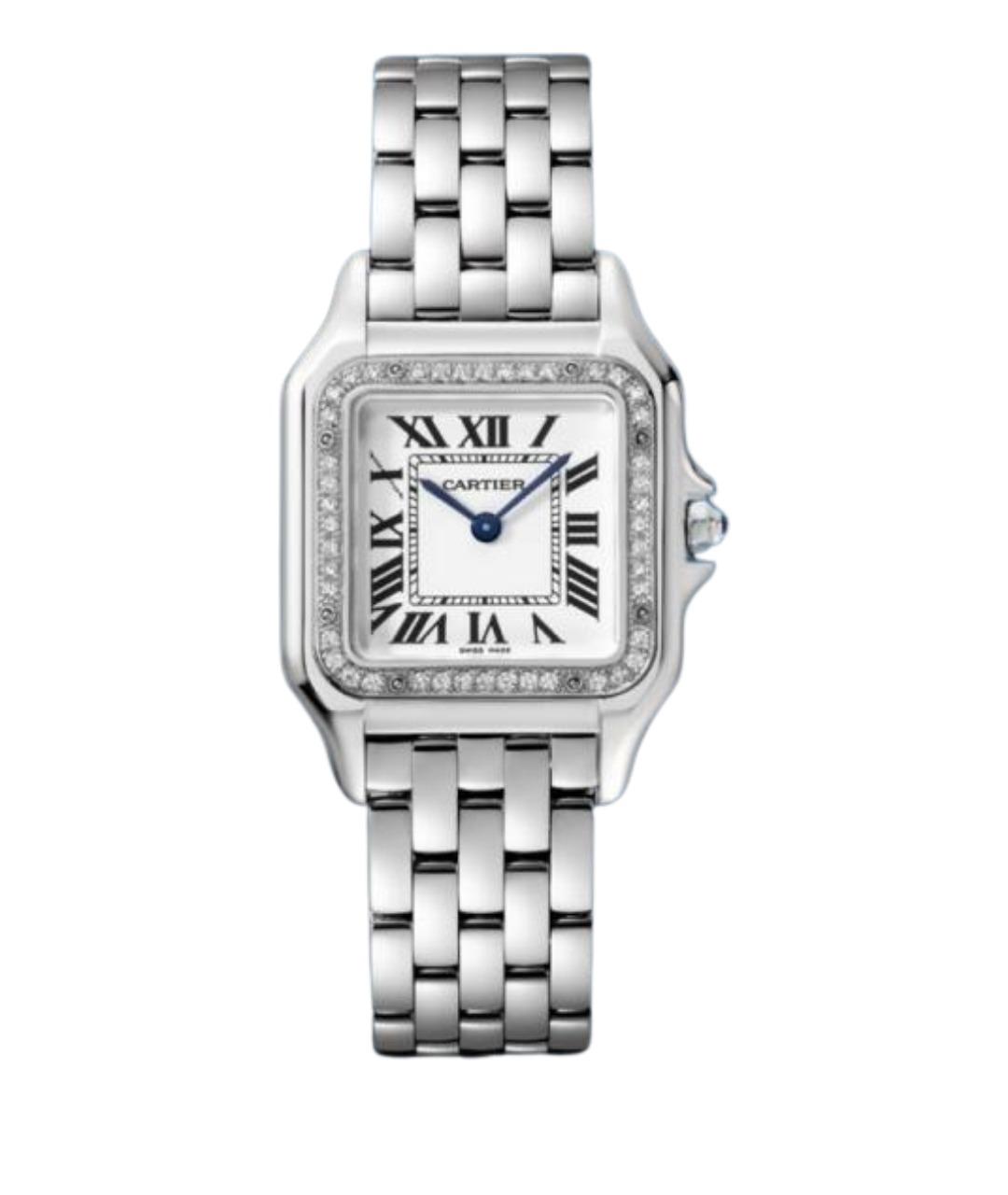 CARTIER Белые часы, фото 1