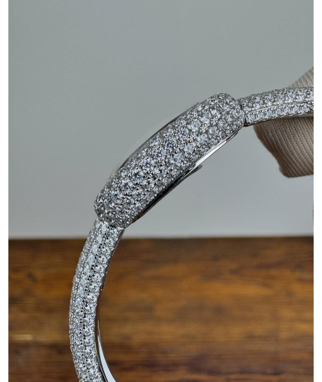 CARTIER Белые часы из белого золота, фото 5