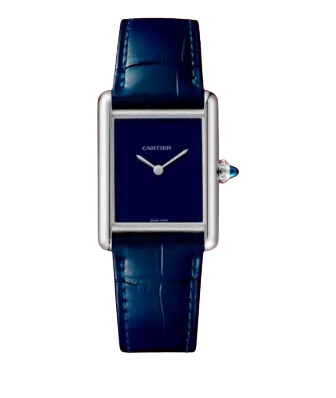 CARTIER Синие часы, фото 1