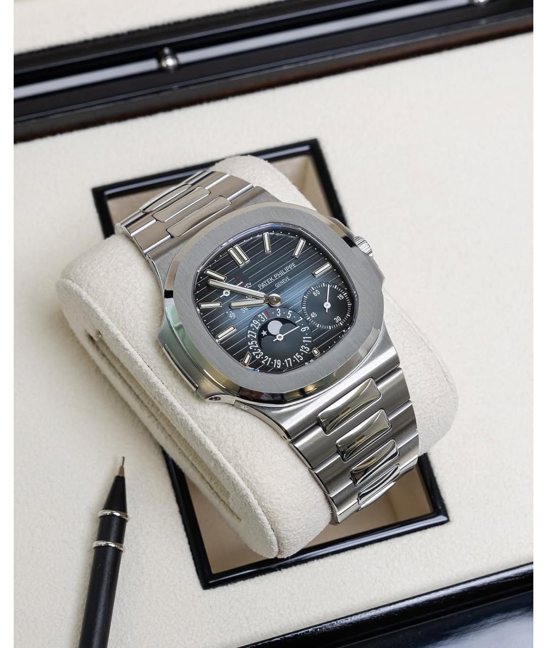 PATEK PHILIPPE Синие часы, фото 3