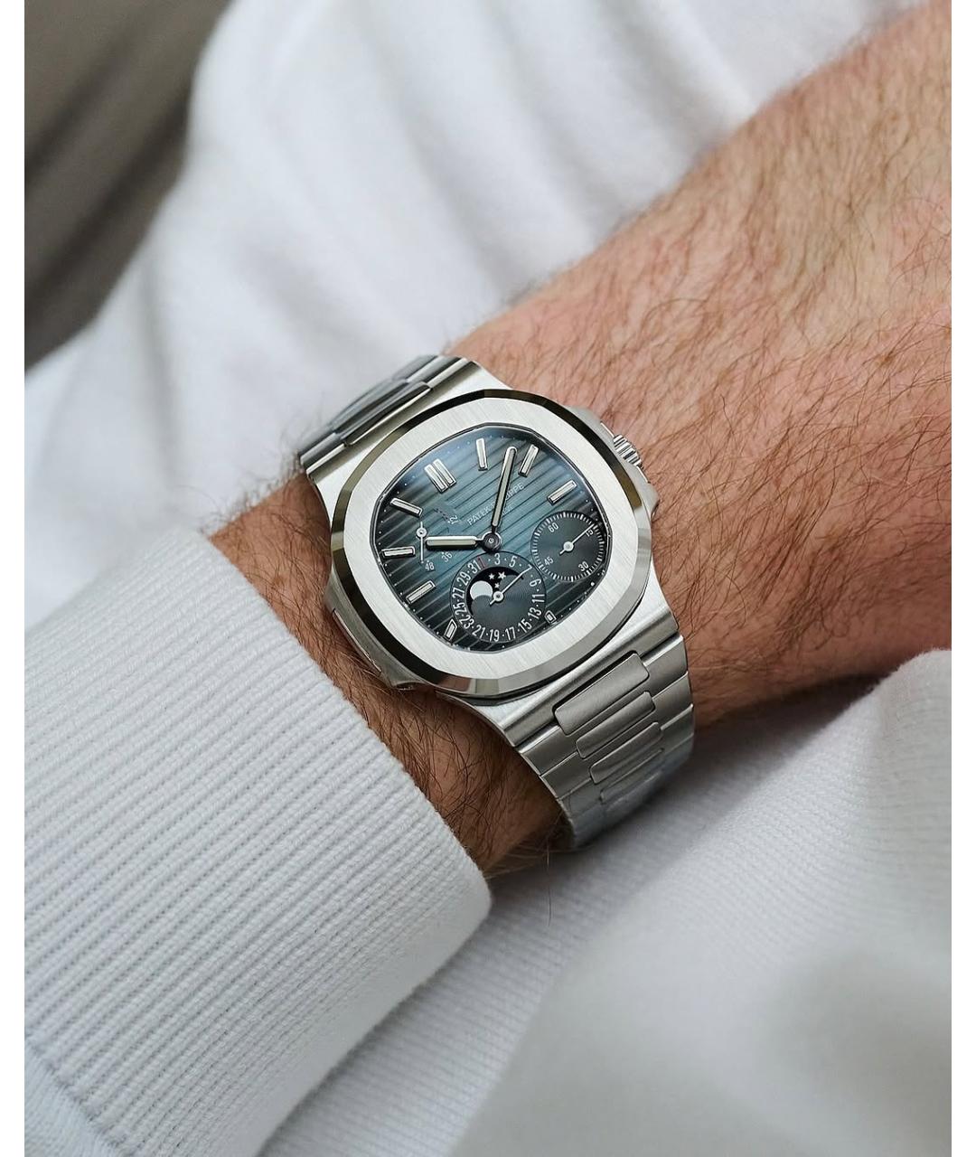 PATEK PHILIPPE Синие часы, фото 4