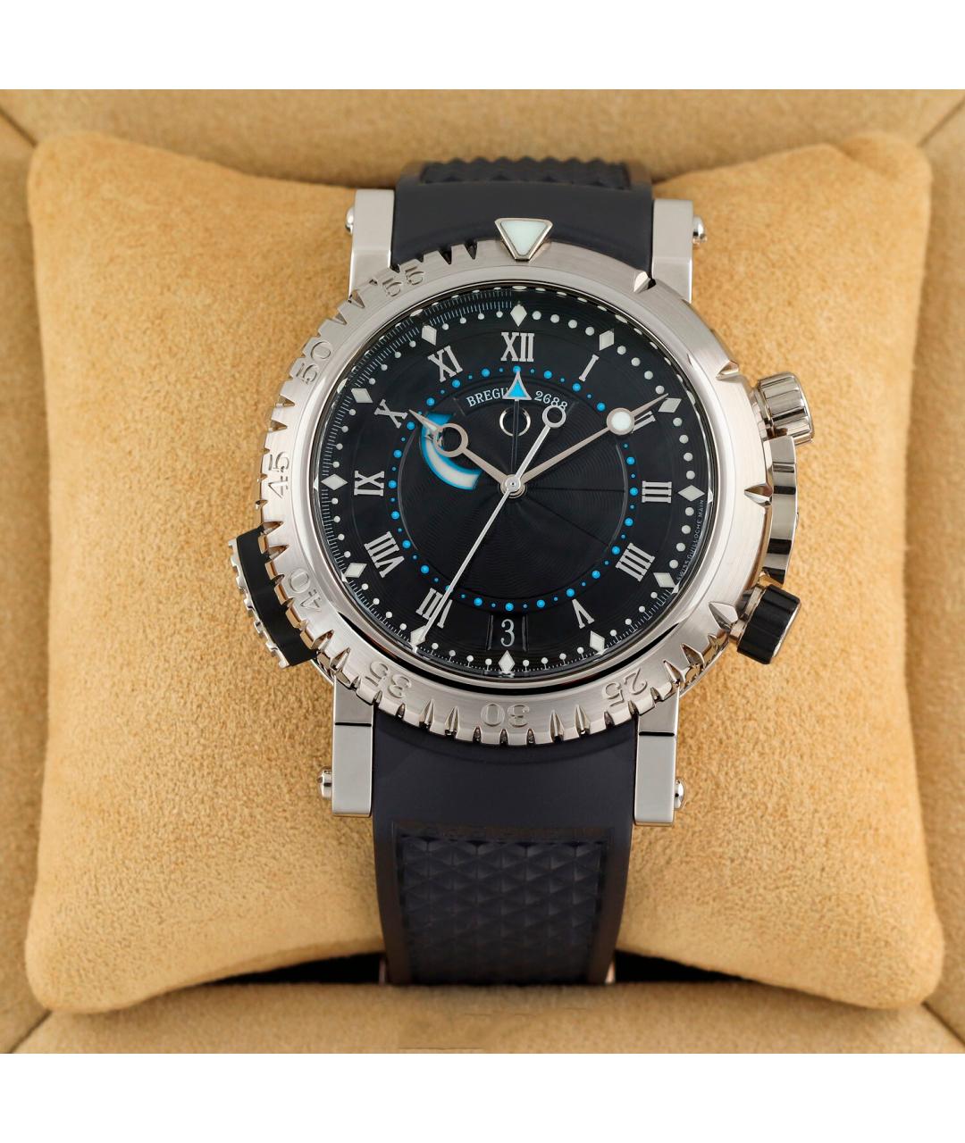 Breguet Черные часы из белого золота, фото 3