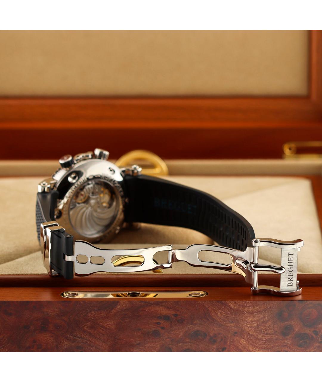 Breguet Черные часы из белого золота, фото 6