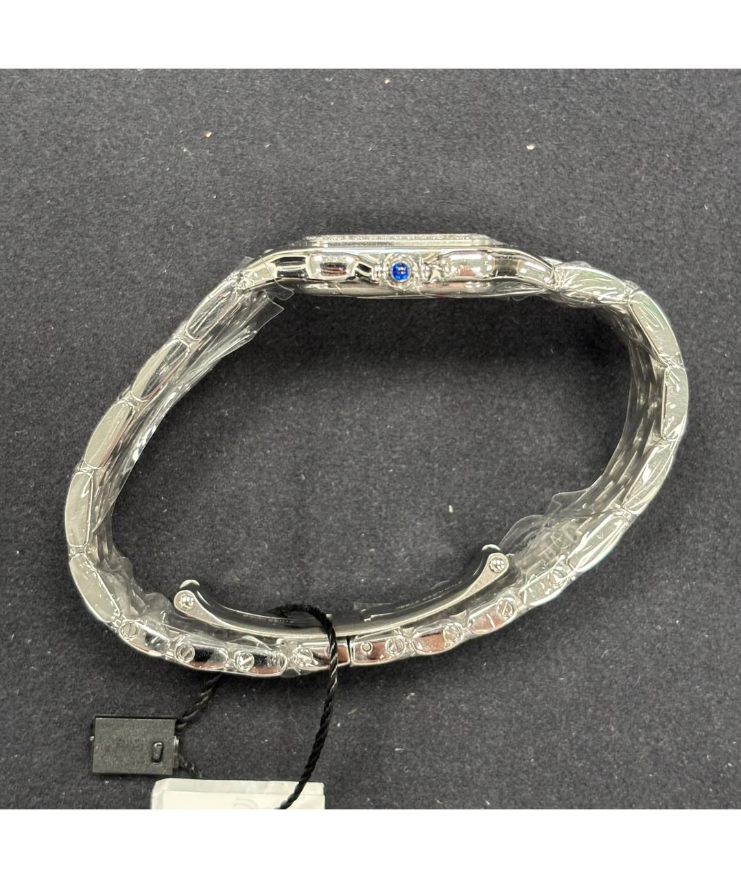 CARTIER Белые часы, фото 6