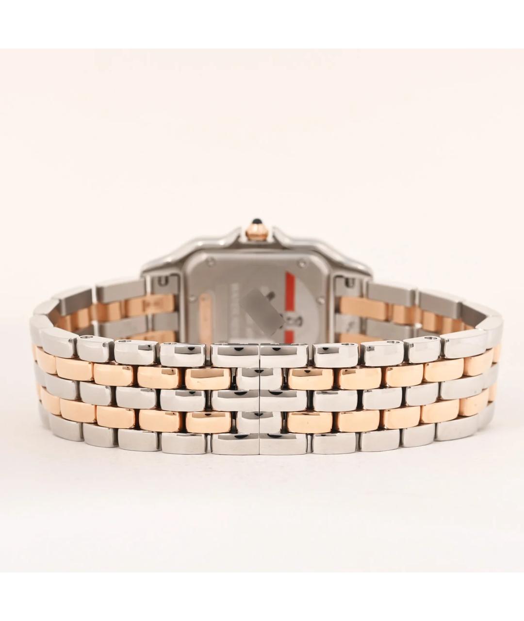 CARTIER Белые часы из розового золота, фото 6