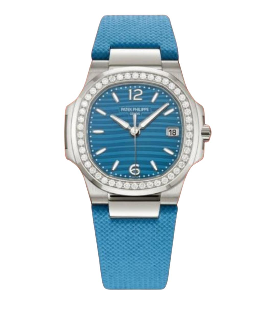 PATEK PHILIPPE Синие часы из белого золота, фото 2
