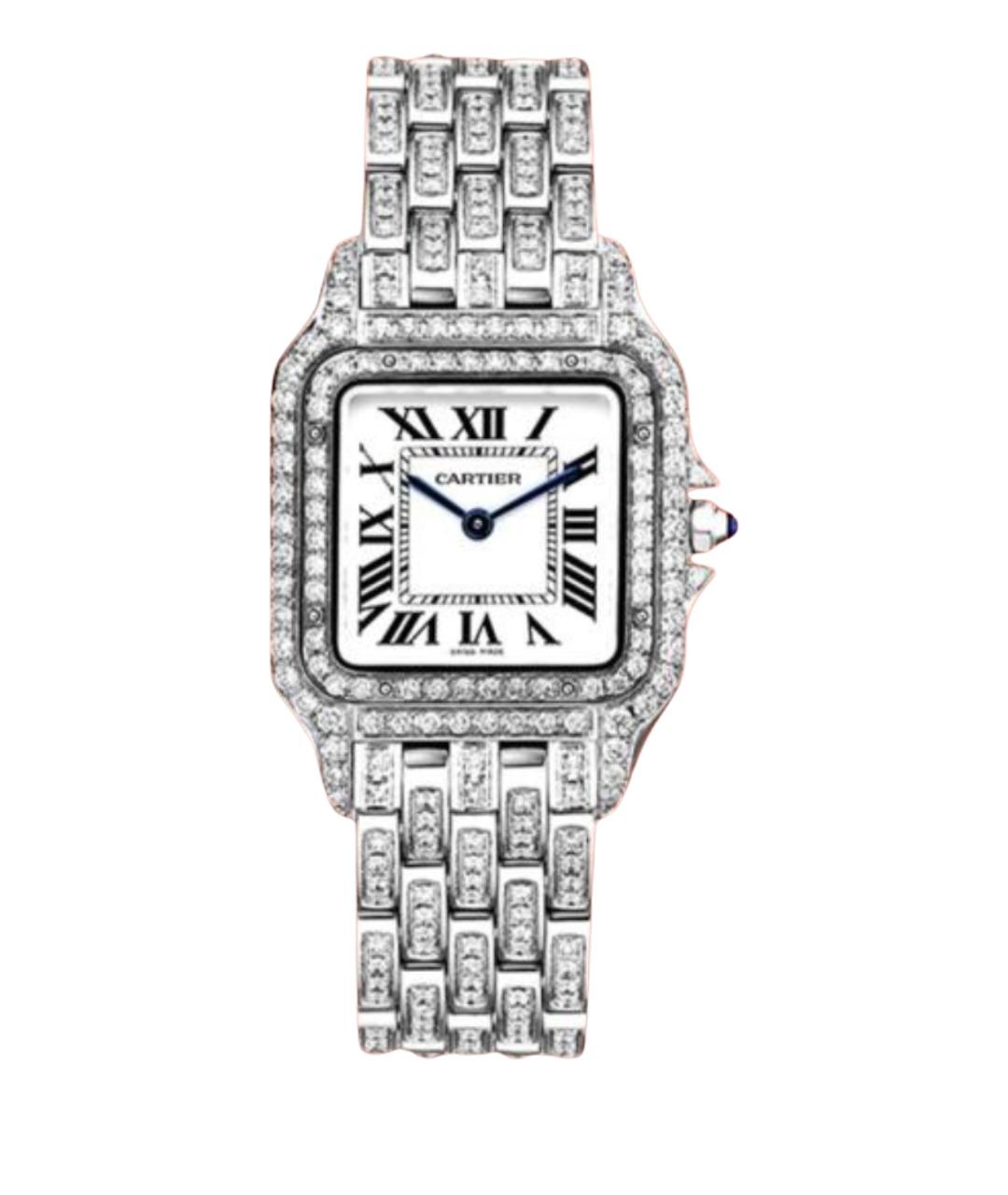 CARTIER Белые часы, фото 1