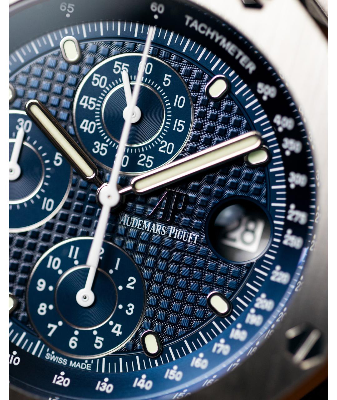 Audemars Piguet Синие часы, фото 4