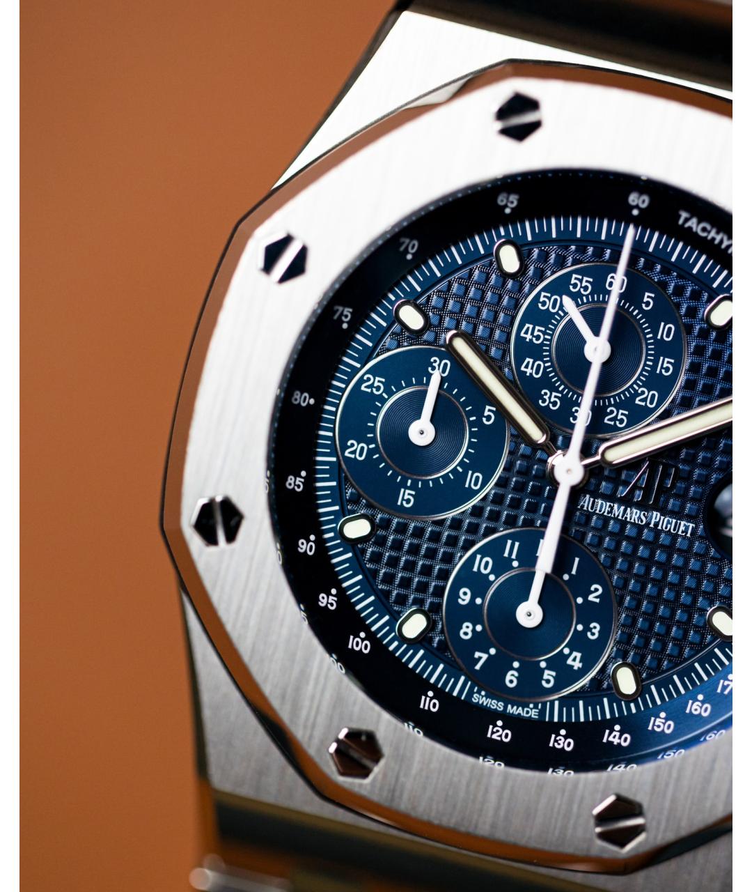 Audemars Piguet Синие часы, фото 3