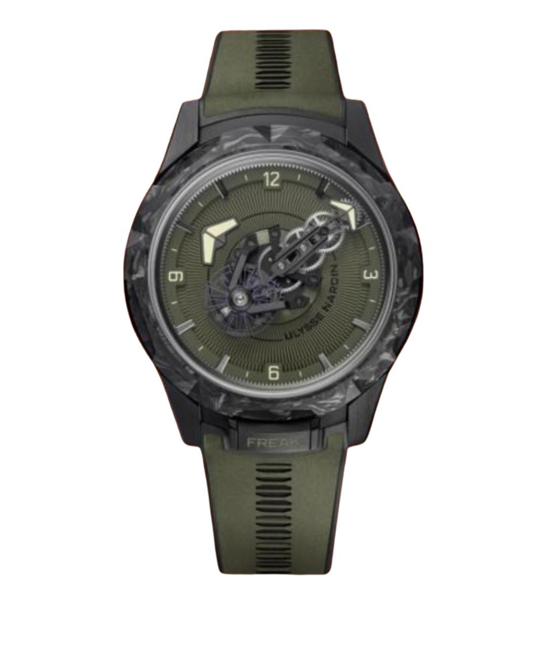 Ulysse Nardin Зеленые керамические часы, фото 1
