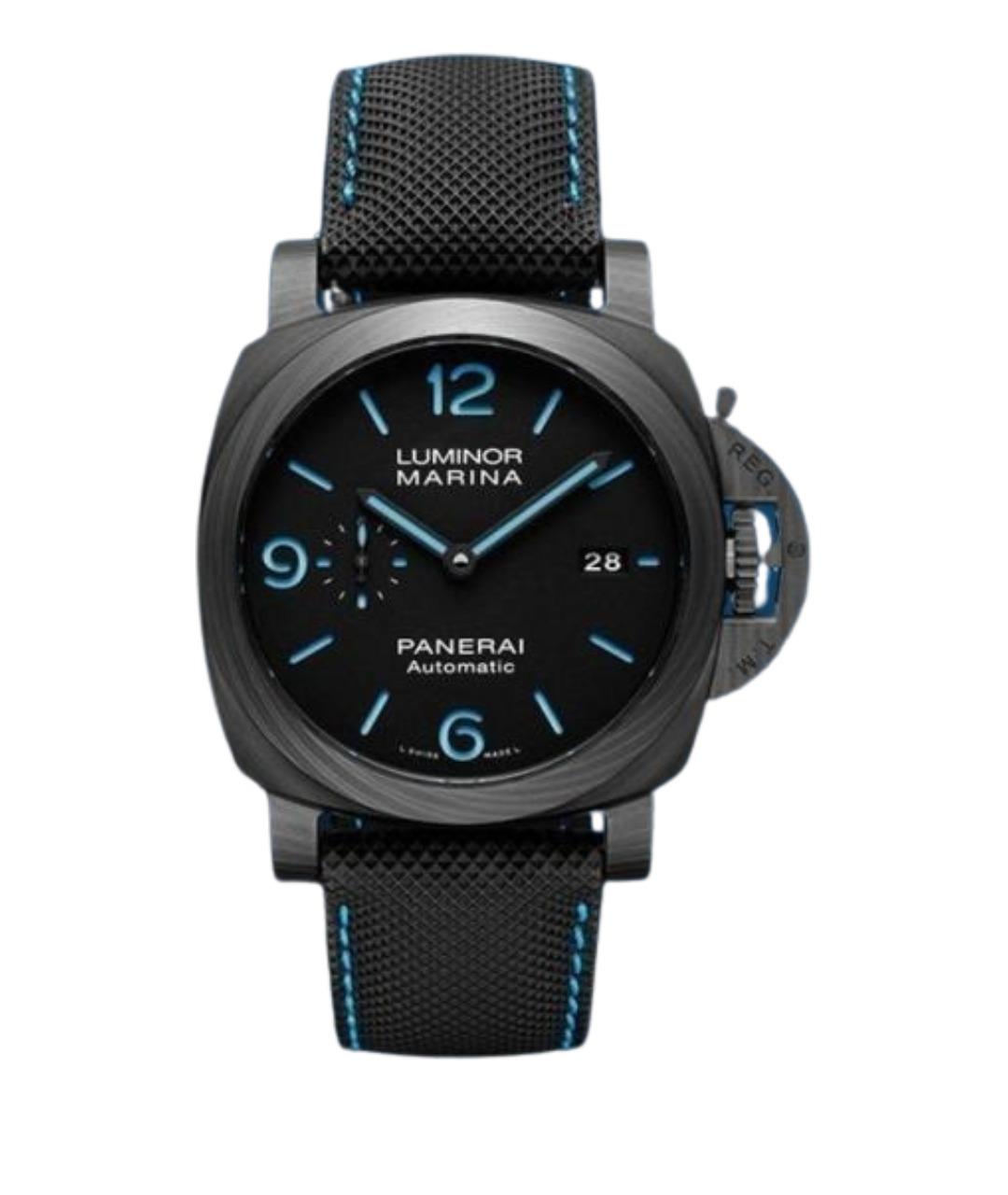 PANERAI Черные карбоновые часы, фото 1