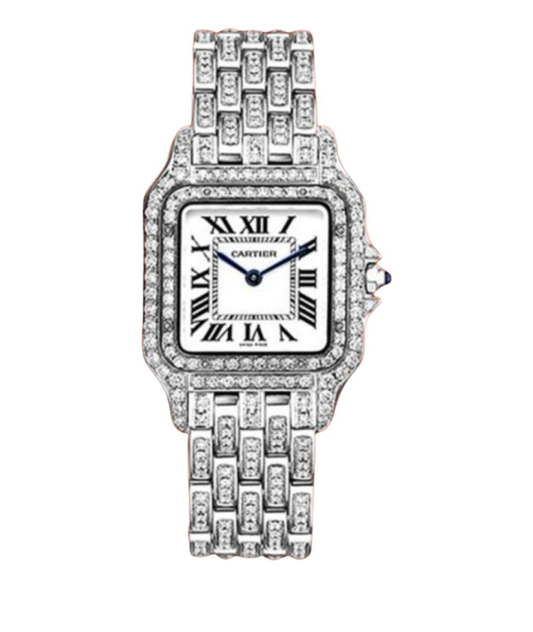 CARTIER Белые часы, фото 1