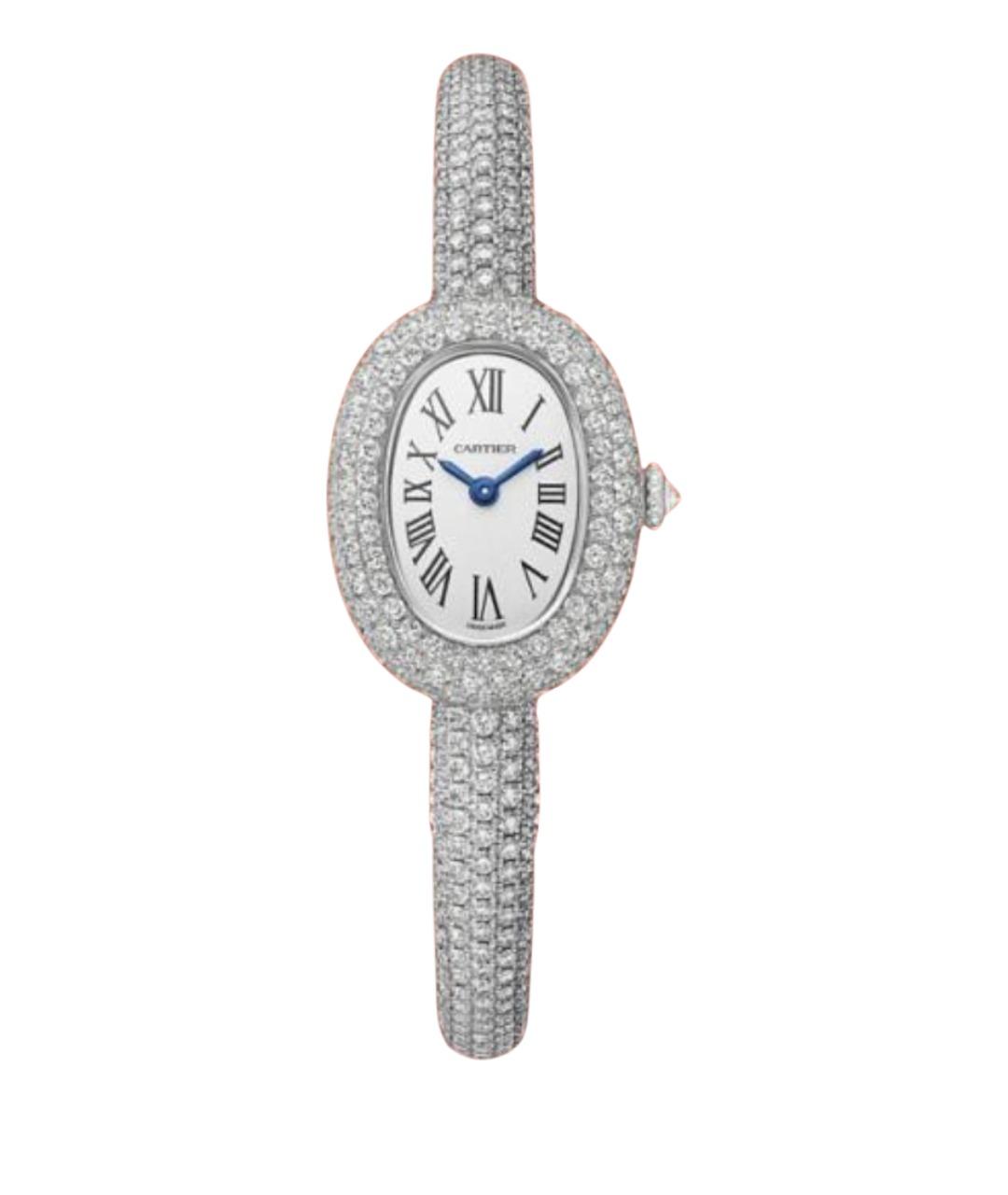CARTIER Белые часы из белого золота, фото 1