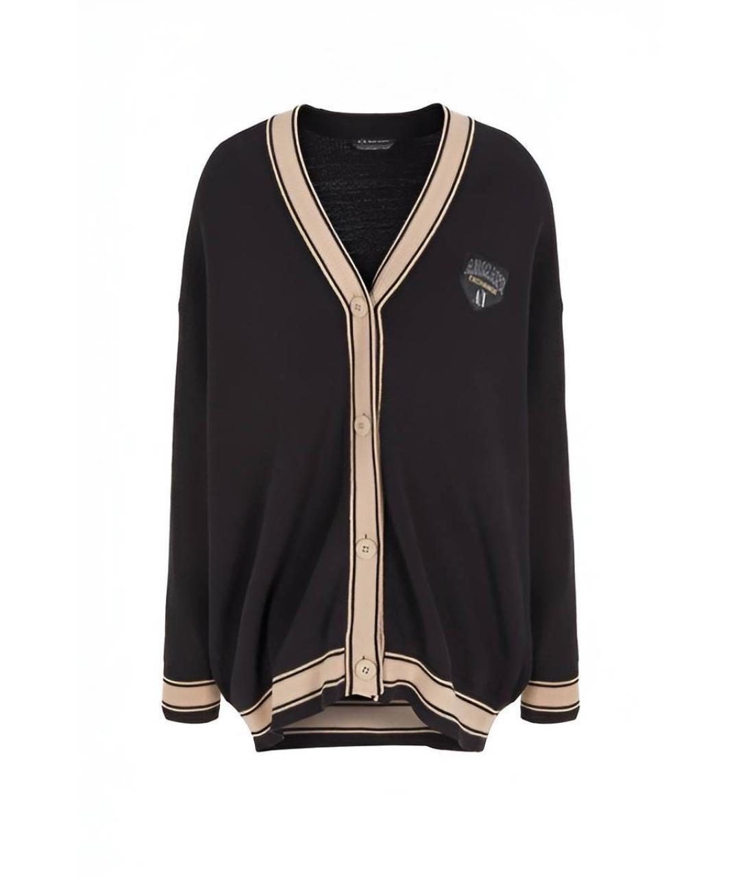 ARMANI EXCHANGE Черный кардиган, фото 1