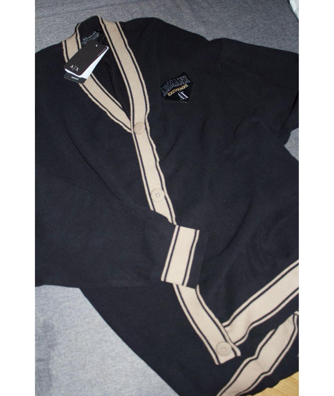 ARMANI EXCHANGE Черный кардиган, фото 8