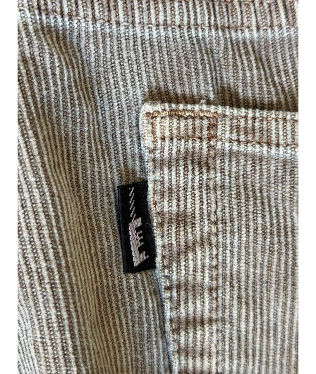 CAV EMPT Коричневые хлопковые повседневные брюки, фото 6