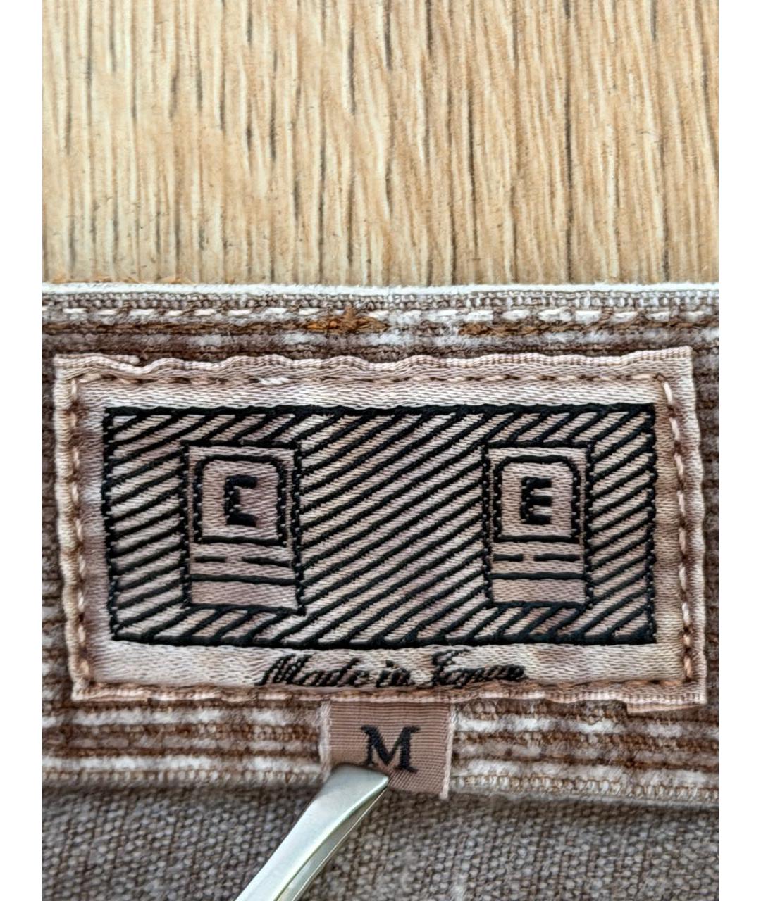 CAV EMPT Коричневые хлопковые повседневные брюки, фото 8