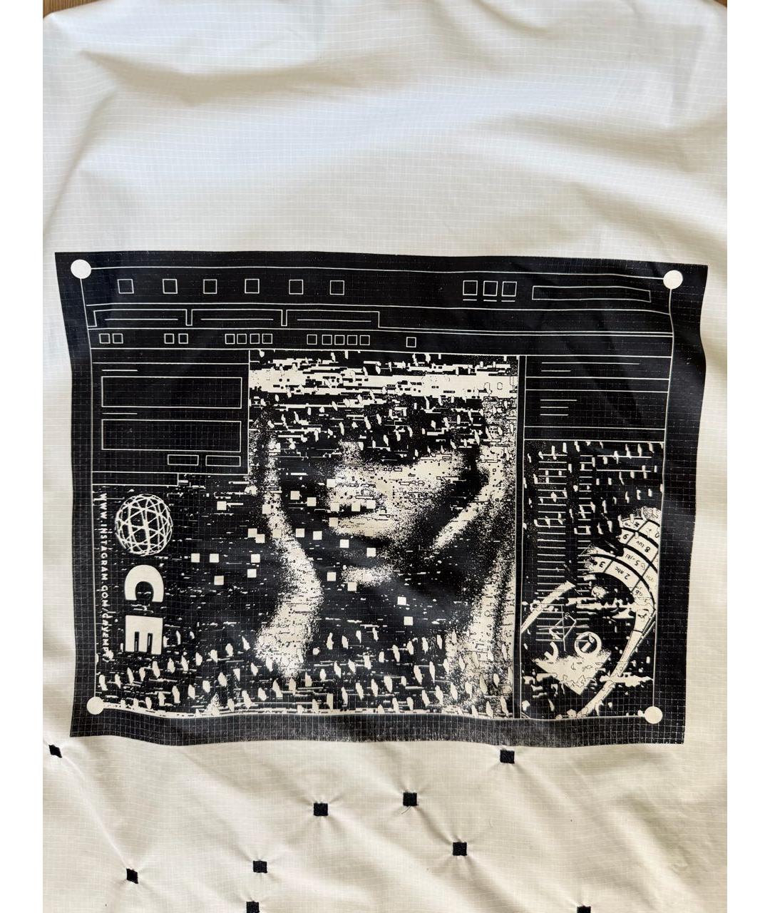 CAV EMPT Белая полиэстеровая куртка, фото 5