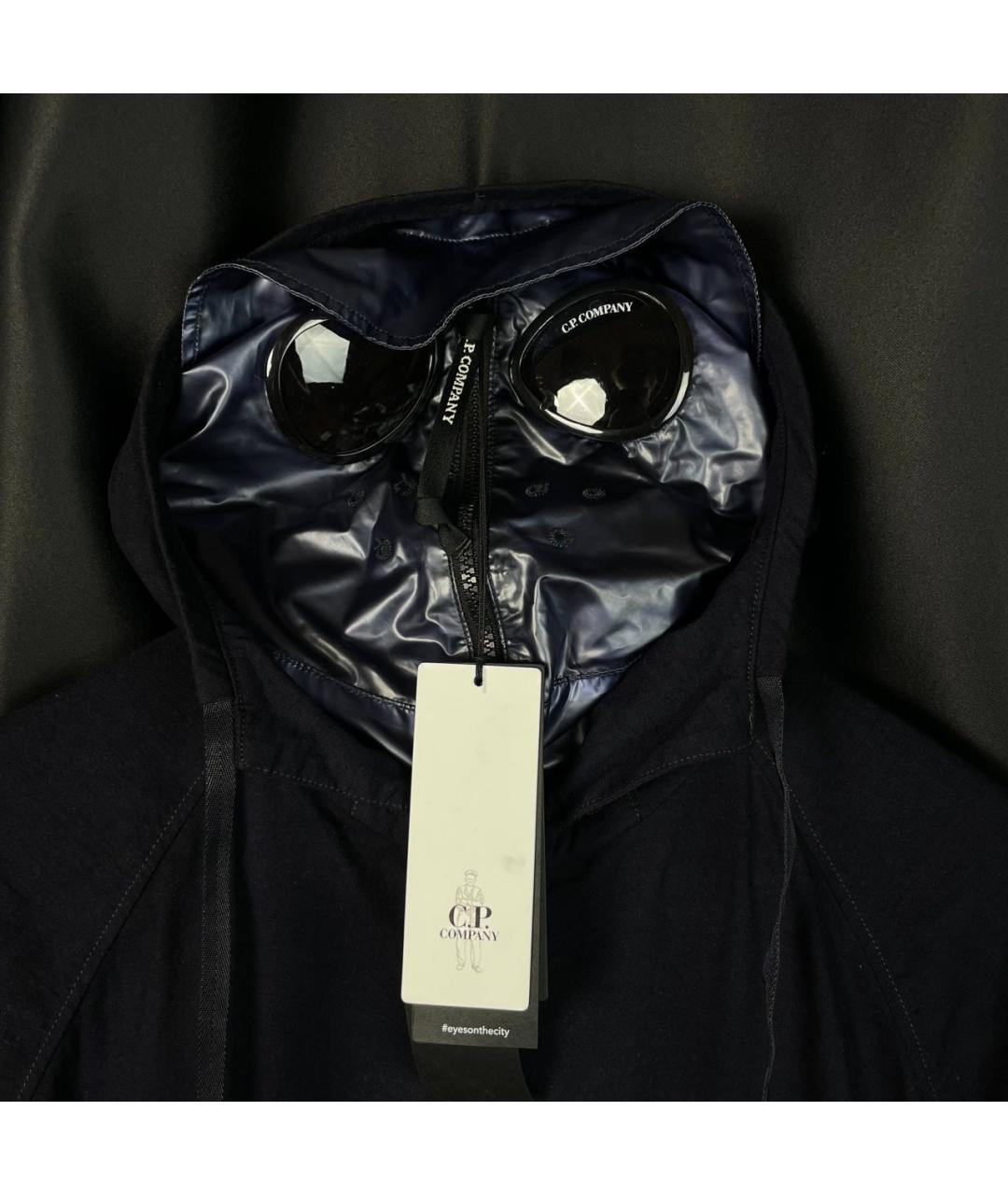 CP COMPANY Темно-синяя нейлоновая куртка, фото 3