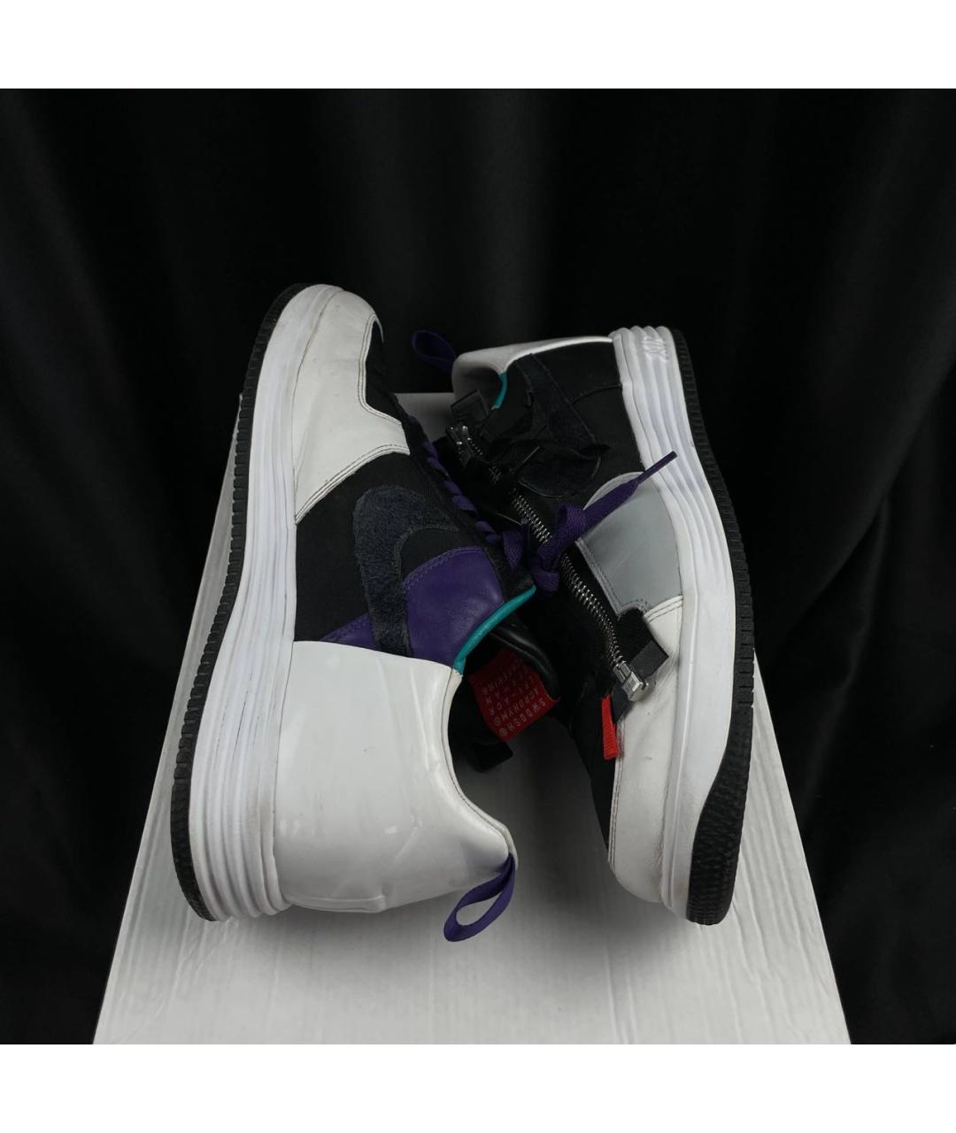 NIKE Кожаные низкие кроссовки / кеды, фото 3