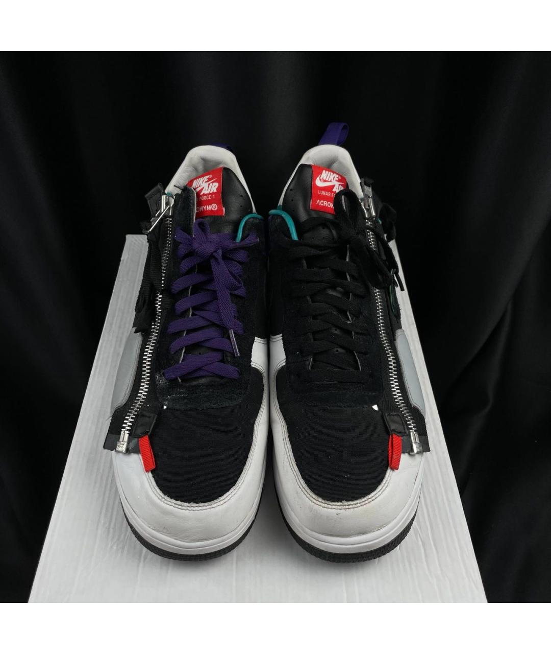 NIKE Кожаные низкие кроссовки / кеды, фото 2