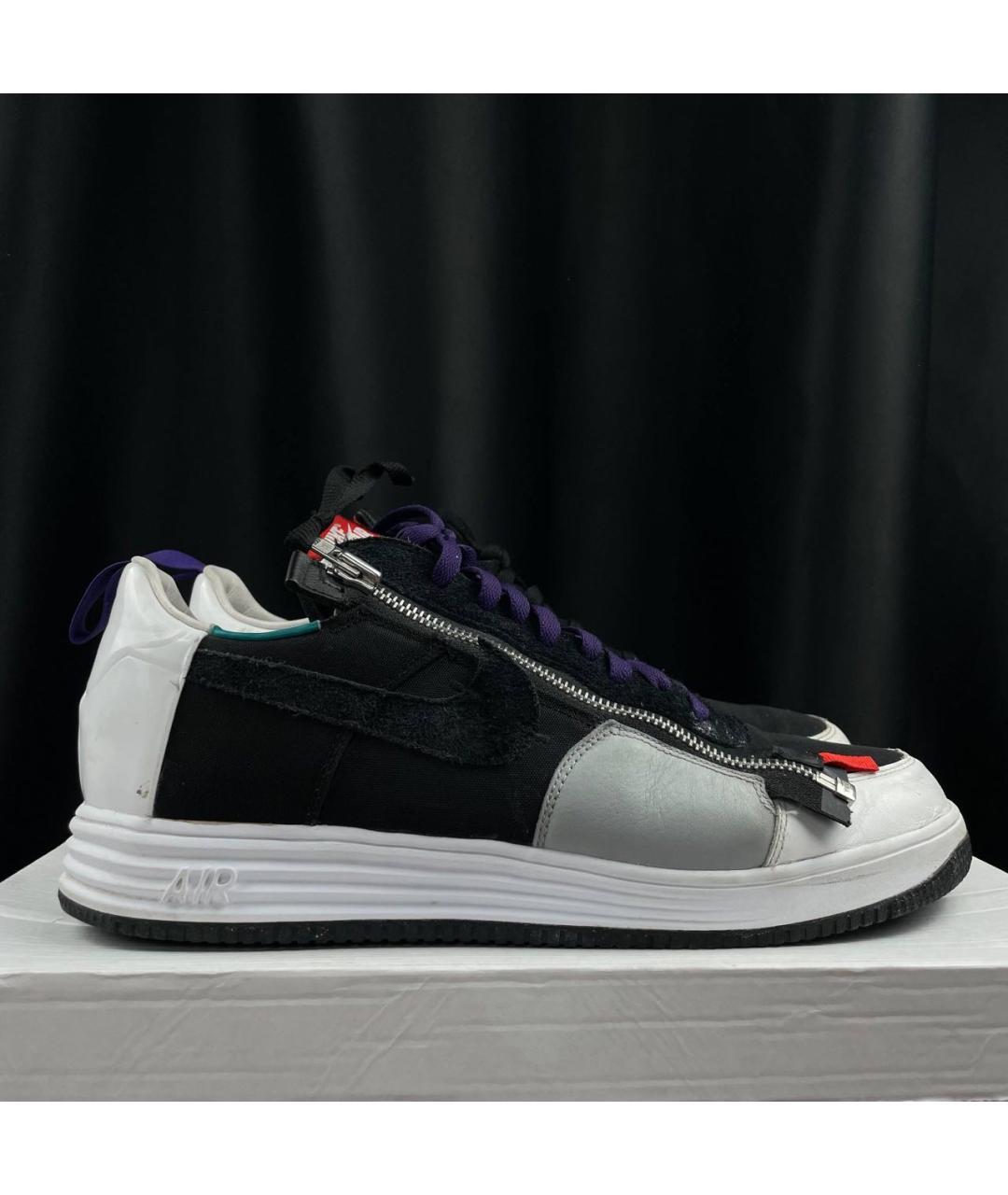 NIKE Кожаные низкие кроссовки / кеды, фото 9