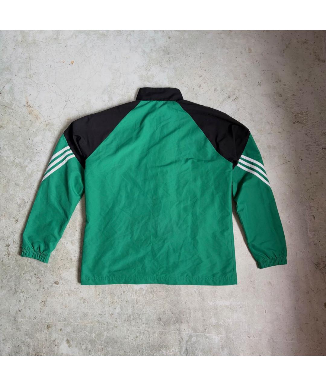 ADIDAS Зеленая полиэстеровая спортивная куртка, фото 3