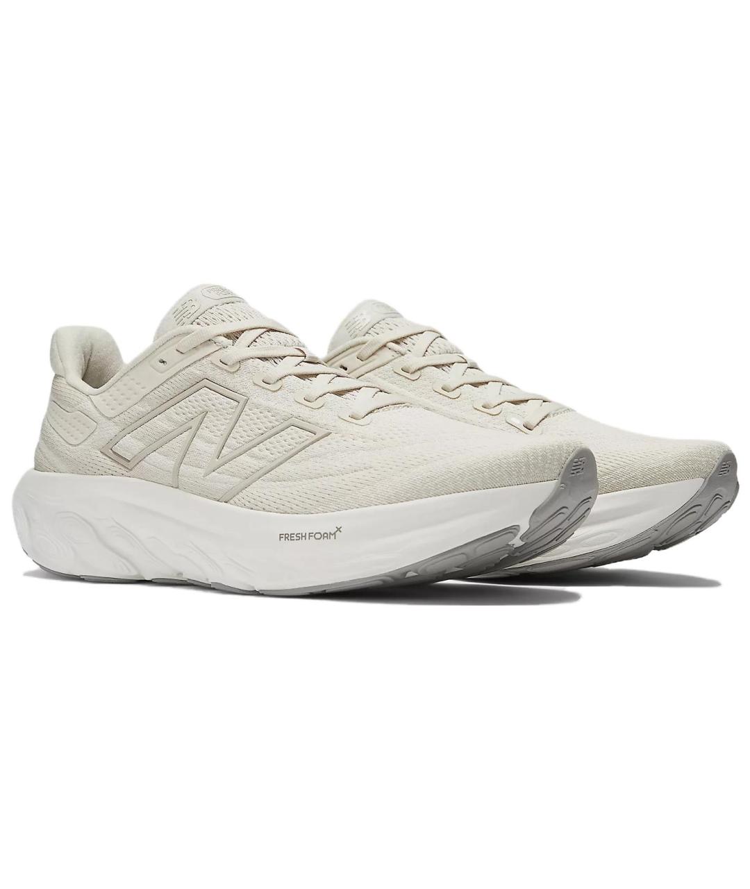 NEW BALANCE Бежевые текстильные низкие кроссовки / кеды, фото 3