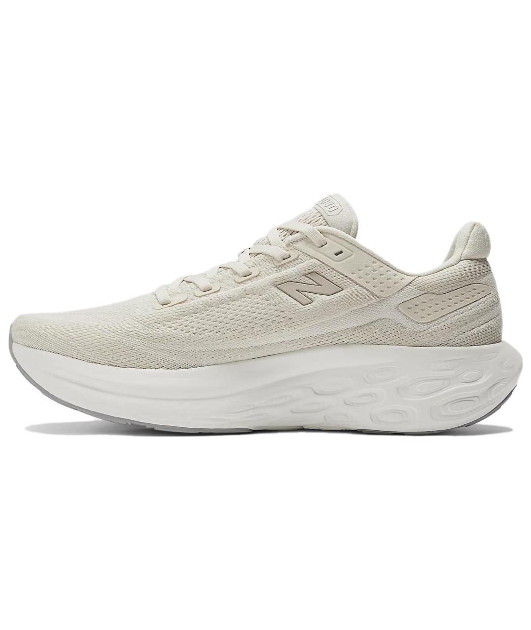 NEW BALANCE Бежевые текстильные низкие кроссовки / кеды, фото 2