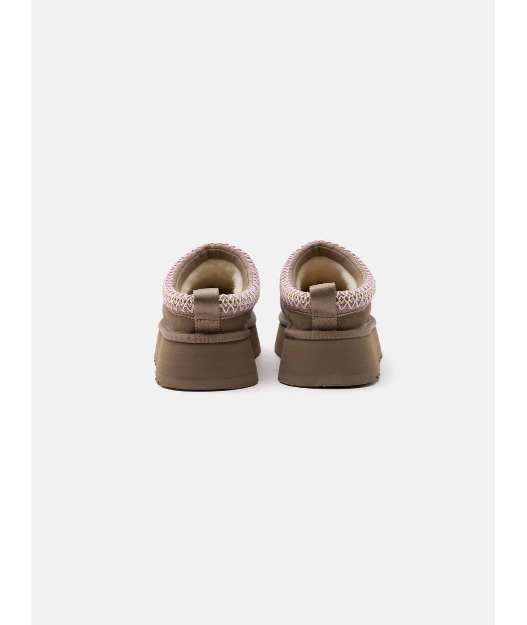 UGG Коричневые замшевые сабо, фото 4